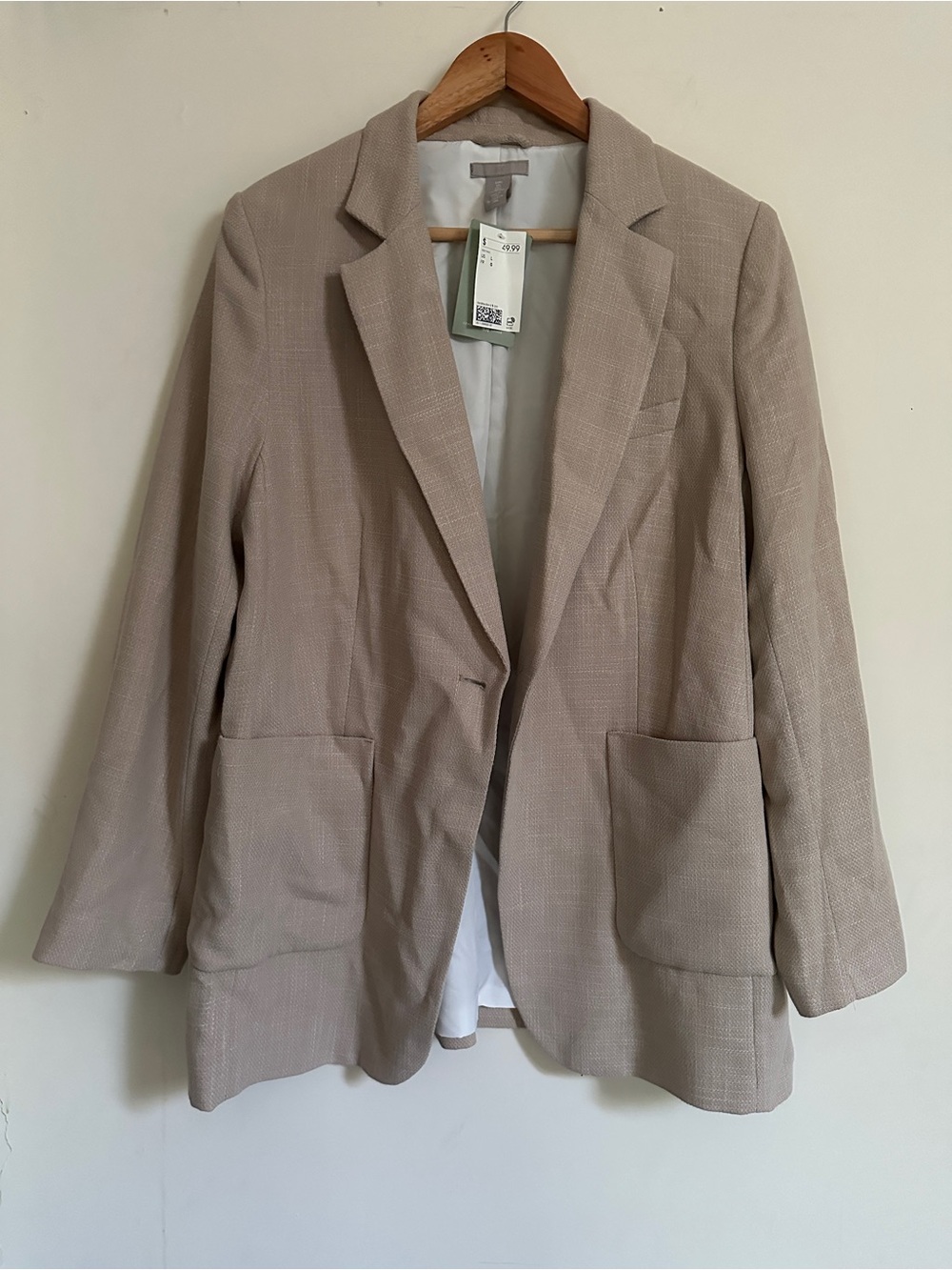 H&M Beige Blazer